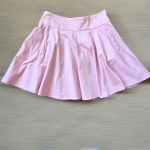 Extyn Pink Women's Mini A-line Cotton Skirt Size 42 Euro